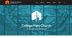 Desktop Screenshot of collegeviewchurch.org